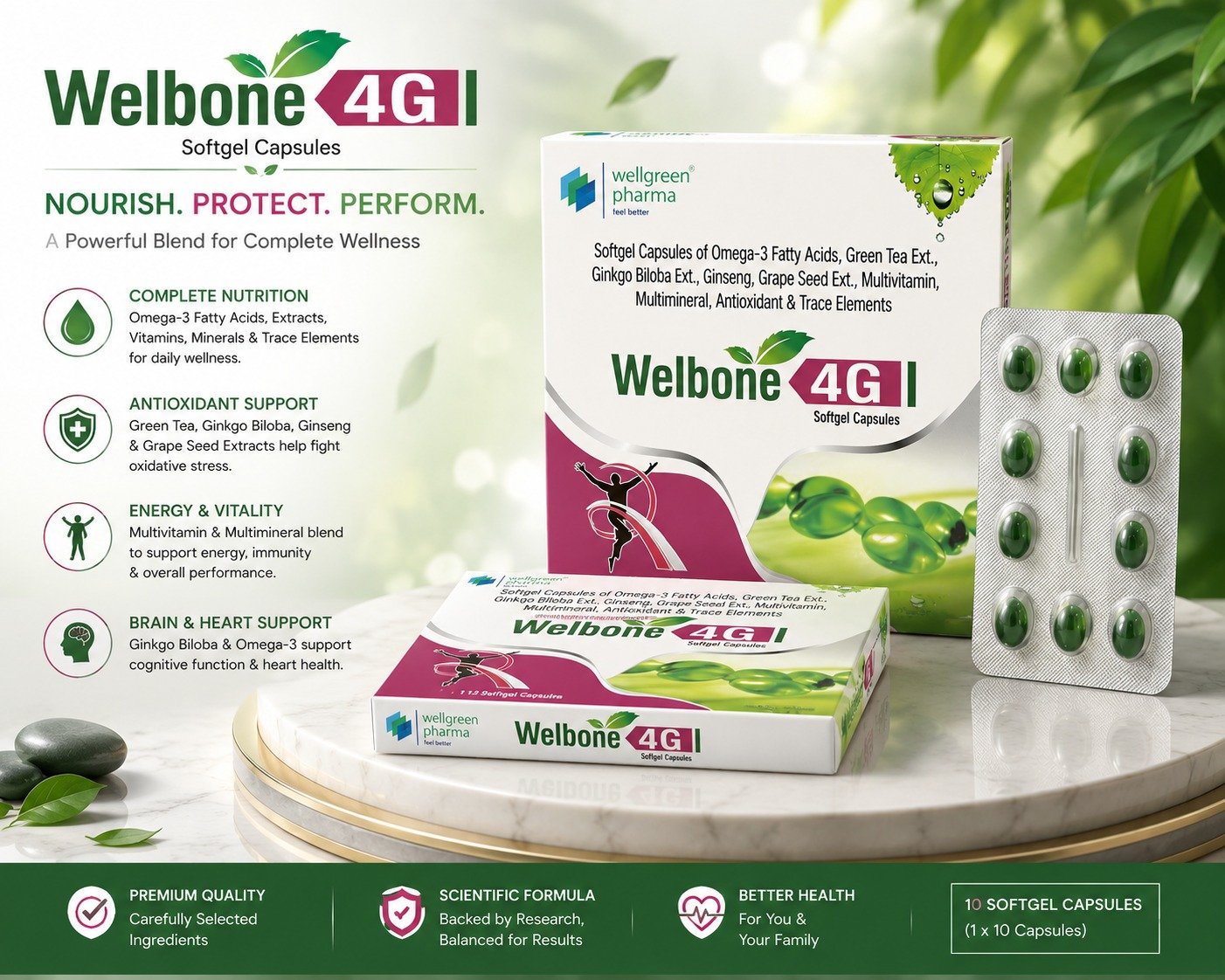 WELBONE-4G Softgel Capsules